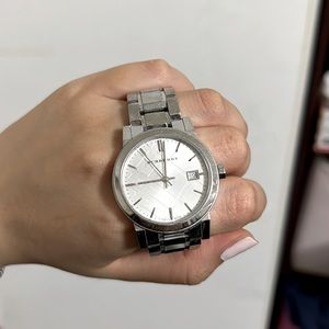 Burberry
Watch, Women's Swiss Stainless Steel Bracelet 34mm BU9100